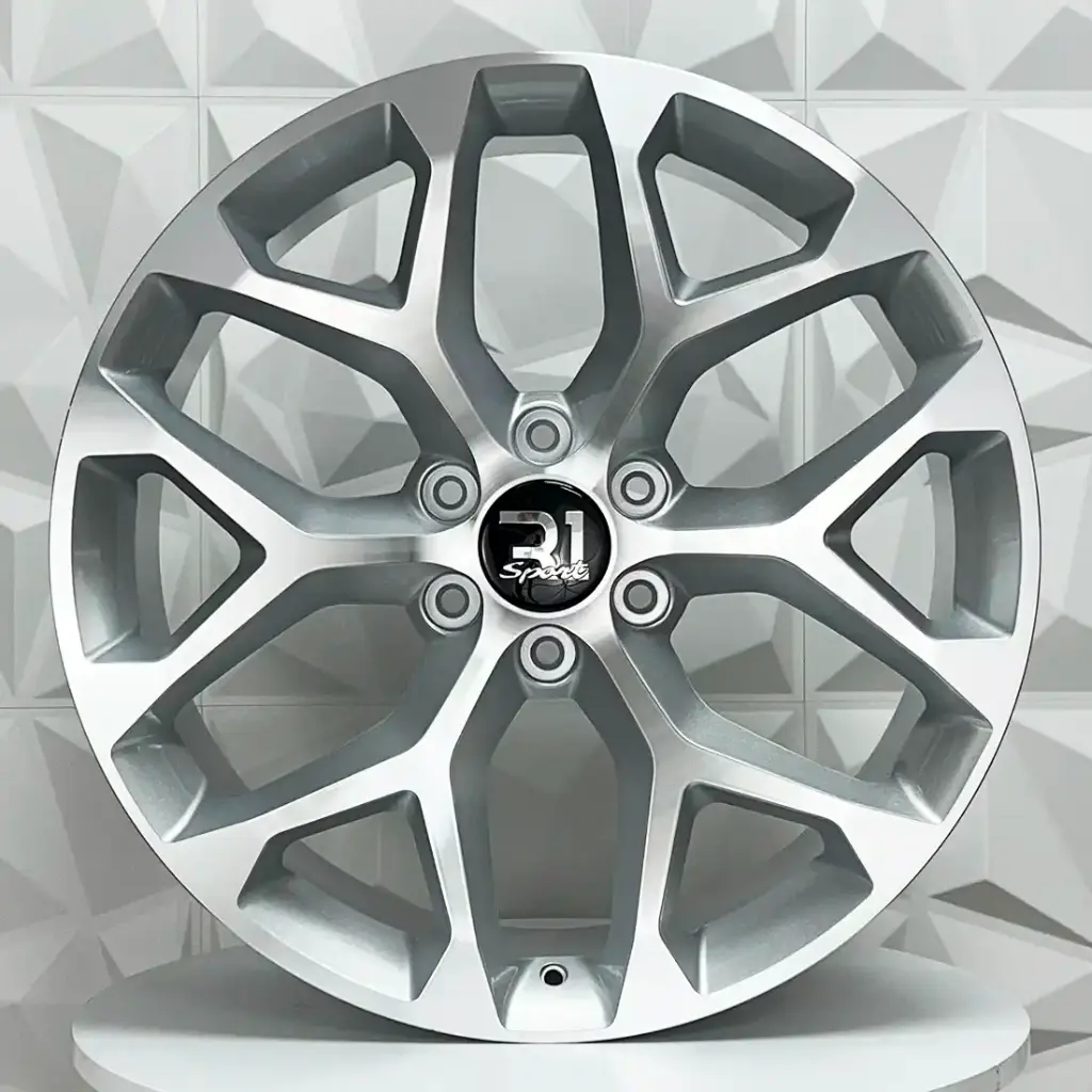 RIN 24X10 6-139.7 R1 SPORT 208 SILVER MACHINE FACE ET31 CB78.1