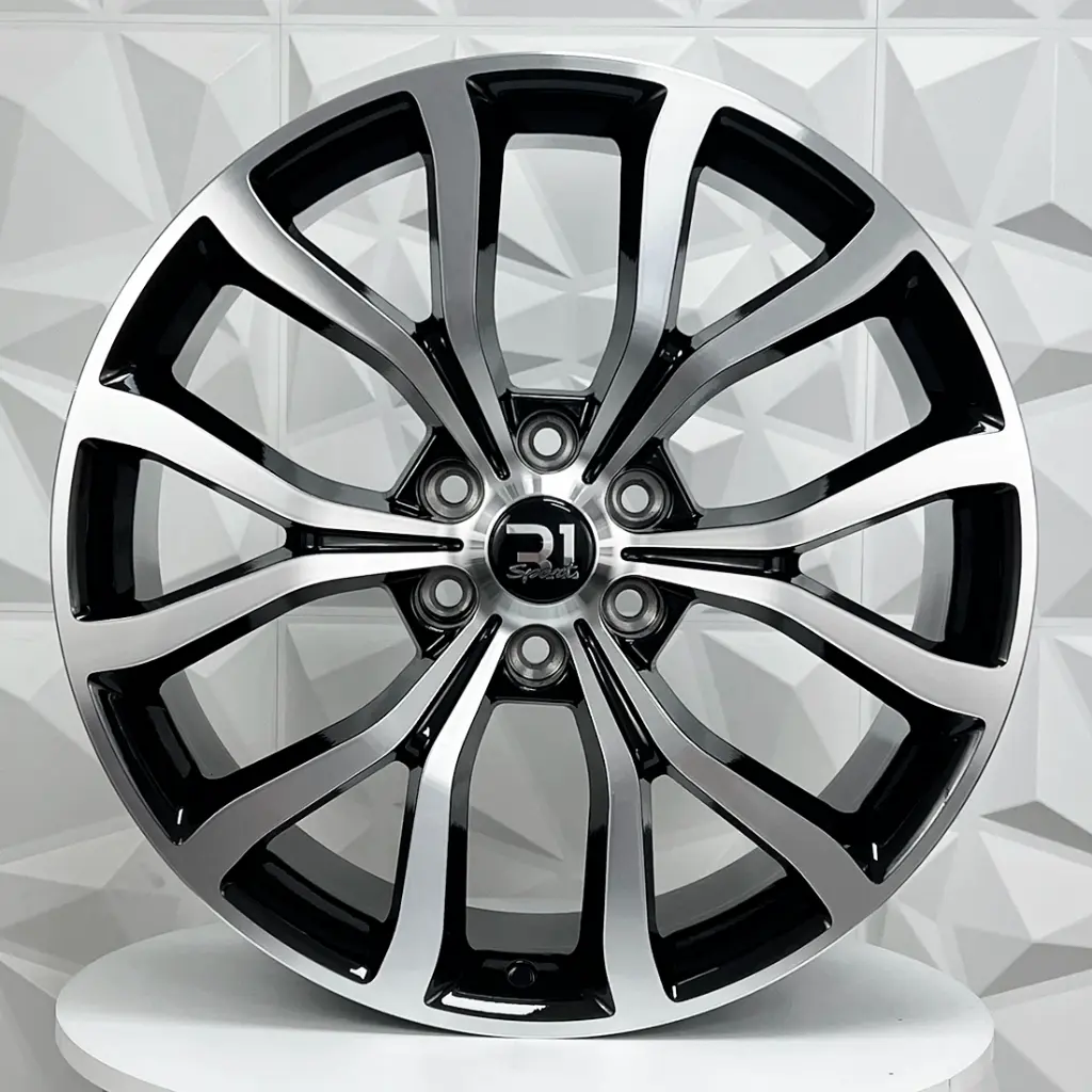 RIN 24X10 6-135 R1 SPORT FD020 BLACK MACHINE FACE ET31 CB87.1