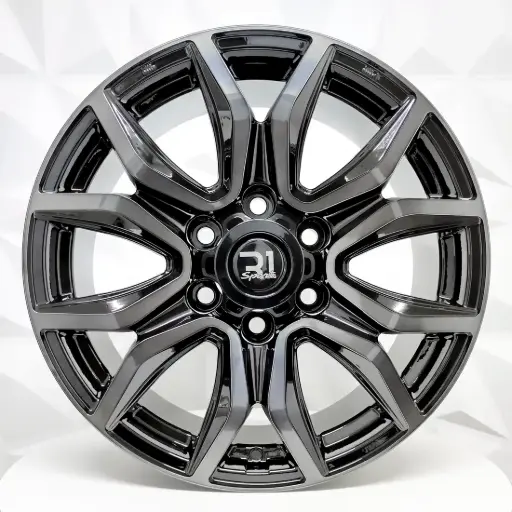 [189235] RIN 18X7.5 6-139.7 R1 SPORT 1203 BLACK MACHINE FACE ET30 CB106.1